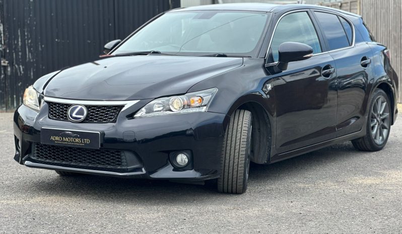 
								Lexus CT200h 1.8 F Sport Petrol Hybrid CVT Automatic Petrol Hatchback full									