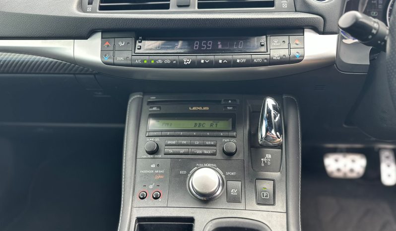 
								Lexus CT200h 1.8 F Sport Petrol Hybrid CVT Automatic Petrol Hatchback full									