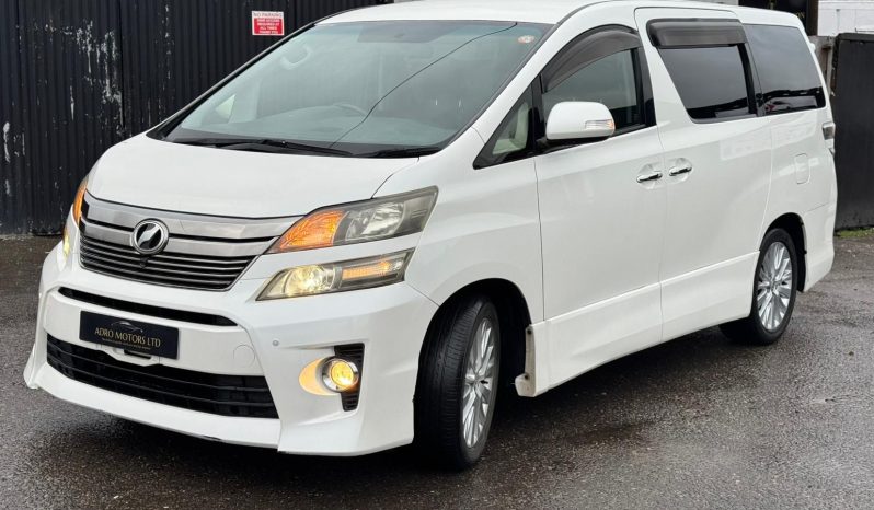 
								Toyota Vellfire 240S Z Edition 7 Seater Automatic Petrol MPV full									