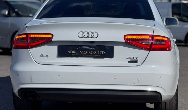 
								Audi A4 2.0T Quattro S Tronic Automatic Petrol Saloon full									